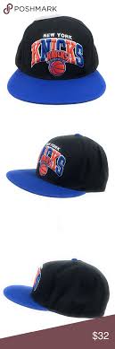 Mitchell & ness was founded in 1907 in philadelphia. New York Knicks Mitchell Ness Nba Fitted Hat Cap Fitted Hats New York Knicks Blue Flats