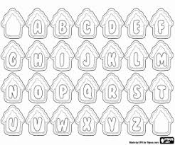 This page is about christmas house coloring pages. Christmas Alphabets Coloring Pages Printable Games