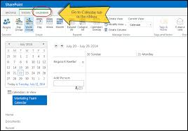 Sync Sharepoint Calendar To Outlook