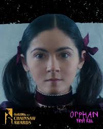 Esther's still got it. 👧🏻 Vote now for @Fangoria #ChainsawAwards nominees  #OrphanFirstKill & @IsabelleFuhrman: https://t.co/t8O6AD2ZEF