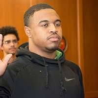 Jalen Terrell Moses swears-in to the U.S. Army Reserves