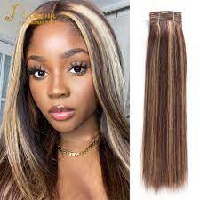 Historically, weaves have been around for over 5,000 years, says hair + space lead stylist and weave specialist, sadetra windham. Human Hair Remy Brazilian Afro Kinky Curly Body Straight Deep Wave Bundles Human Hair Piano Color Ombre Blonde Hair Bundles 113g Bundles Curly Bundles 99jbundles Blonde Aliexpress