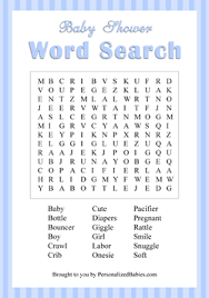 Your guests are sure to enjoy unscrambling these words associated with baby and pregnancy. Free Printable Baby Shower Games Personalized Babies