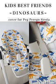 replacing cover for high chair tatamia peg perego print dino etsy highchair cover waterproof cushions washable cover