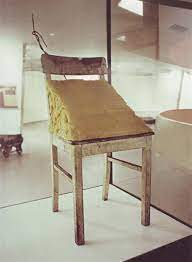 Joseph beuys table with accumulator (tisch mit aggregat) fat chair feet washing and conceptual performance sigmar polke bunnies watchtower series gerhard richter. Fat Chair 1964 Joseph Beuys Wikiart Org