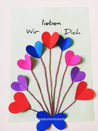 Hochzeitskarte basteln kreative ideen mit anleitung mydays magazin www.mydays.de. Diy Herzkarte Basteln Mit Kindern Ginas Bunter Kinderblog Der Familien Und Diy Blog Gegen Langeweile