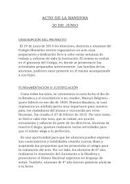 En muchas advocaciones de ella (apariciones) en argentina, se manifestó con los colores celeste y blanco. Acto De La Bandera