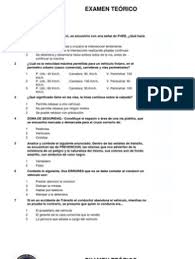 Cuestionario Clase B Examen Teorico De Conduccion 1 De 2 Neumatico Peatonal Prueba Gratuita De 30 Dias Scribd Cuestionarios Examen Conduccion