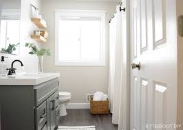 Craft a chic moment in any bathroom using this modern farmhouse idea from #wayfairprostyle. Diy Modern Farmhouse Bathroom Renovation The Reveal