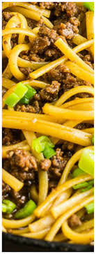 However, when combined with the beef in this simple recipe, you will think it is some 5 star menu entree. Ground Beef Mongolian Noodles Sweet Spicy And Easy To Make Easy Beef And Noodles Recipe Beef Recipes Roast Beef Recipes