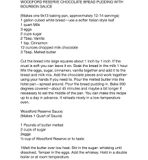 Woodford Reserve Bread Pudding With Bourbon Sauce Chocolate Bread Pudding Bread Pudding Bourbon Sauce