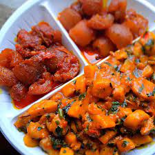 Next add fried purée, curry powder, thyme, seasoning. To Prepare Beans Porridge With Unripe Plantain Healthy Plantain Porridge Nigerian Food Recipes Made
