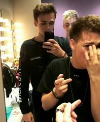 Zach You Are Flipping Off The Camera Zach Herron Boy Bands Jonah Marais