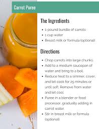 Perfect for 4 months and up (stage 1 baby food). Homemade Baby Food Recipes Integris