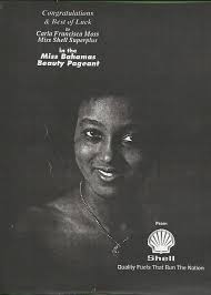 Miss Bahamas Blast From the Past.