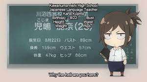 Why the Hell Are You Here Teacher!? Episode 1 Review – The Fluffy Weeb
