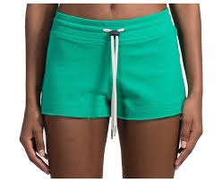 So sew easy shares a free sewing pattern for women's sweat pants. Sweet Pants Frau Shorty Jogging Laser Green