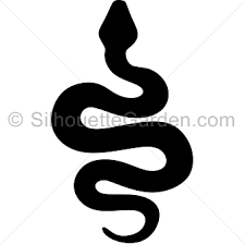 Simple element vector illustration on transparent background. Snake Silhouette Animal Stencil Silhouette Clip Art Silhouette Art