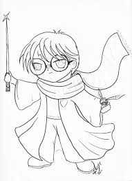 Harry Potter Disegni Facili Acolore