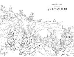 Computers coloring pages at coloring pages for kids! Get Creative At Home With These Greymoor Coloring Pages The Elder Scrolls Online