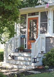 Sarah S Front Porch Curb Appeal Stately Kitsch Front Porch Steps Front Porch Design Small Front Porches Designs