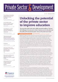 Unlock education comes at an important time. Unlocking The Potential Of The Private Sector To Improve Education By Agence Francaise De Developpement Issuu
