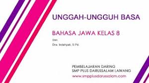 Bahasa jawa ini merupakan mata pelajaran mulok, yang tidak semua sekolah menengah pertama (smp) akan mengadakannya. Materi Bahasa Jawa Smp Kelas 7 8 9