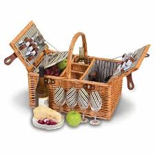 Alfresco 4 person picnic basket, $114.95, myer. Picnic Baskets Backpacks You Ll Love In 2021 Wayfair