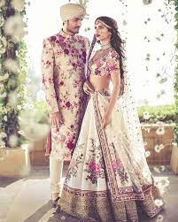 Aynaa World On Instagram Getting Paired Anytime Soon Shop These Co Ordinated Bride Groom Exclusive C Indian Bridal Wear Indian Bridal Dress Indian Bridal