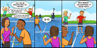 Playing doubles is a good introduction to tennis if you're a beginner. Tennis Rules Can I Change The Serving Order In Doubles