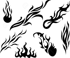 Upon the conclusion of the 1000 years, it creates a nest. Tattoo Fire And Flame Royalty Free Cliparts Vectors And Stock Illustration Image 12834818
