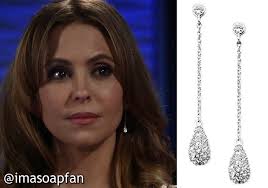 Olivia Falconeri's Dangling Teardrop Earrings