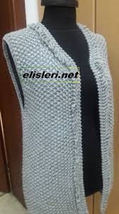 Pirinc Orgu Modeli Ile Orulen Yelek Modeli El Islerimiz Yelek Orgu Triko