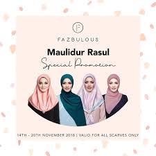 Mazlan.wordpress.com bahan ini di ambil. 14 20 Nov 2018 Fazbulous Maulidur Rasul Special Promotion Everydayonsales Com