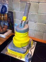 I Made This Dyson Vacuum Cleaner Cake For A Friend For Her Daughter S Birthday Very Pleased With The Result The Handle Was Made W Daughter Birthday Cleaners