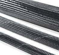 Flame-retardant polyester braided sleeving HEGPETFR25 (170 ...