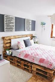 This easy diy picture frame tutorial create a beautiful weathered wood frame that's perfect for displaying those precious moments. Diy Pallet Bed Frame Fantastic Bedroom Furniture Design Ideas