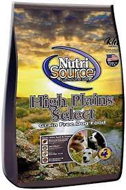 Nutri Source High Plains Select Gf Dog Food 15 Lb Dog Food Recipes Grain Free Dog Food Best Dry Dog Food