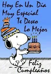 Feliz Cumpleaños Happy Birthday Quotes In Spanish For Mom Pin De Pat Van En Cumple Anos Imagen Feliz Cumpleanos Feliz Cumpleanos De Snoopy Feliz Cumpleanos
