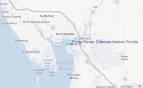 Punta Gorda Charlotte Harbor Florida Tide Station Location