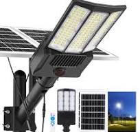 9500W Aluminum Solar Street Lights Outdoor, 500000LM High Powered Comm