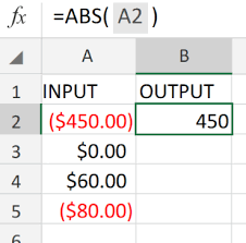 Multiplying two negative numbers results in a positive number because the product of two negative numbers can be described as the additive inverse of a pos multiplying two negative numbers results in a positive number because the product of. Excel Formula Change Negative Numbers To Positive Excelchat