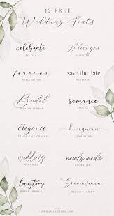 Free Wedding Fonts Blog Post Skyla Design Romantic Wedding Free Fonts Script Modern Calligra Free Wedding Fonts Wedding Fonts Wedding Invitation Fonts