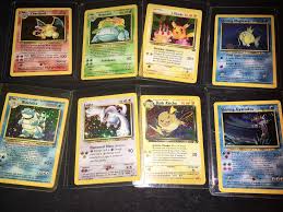 I put a vinyl decal over top of an original card. I Heard Old Pokemon Cards Were Going Up In Value And Remembered I Had These Stored In My Bedroom I Kept Them Thinking They D Be More Valuable Someday Pokemontcg