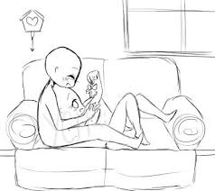 Ych Mistletoe Closed By Jovianplanet Drawing Reference Poses Drawing Base Art Poses