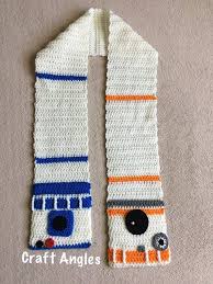 Crochet Bb8 Scarf Crochet R2d2 Scarf Crochet Pocket Scarf Etsy Star Wars Crochet Crochet Scarves Scarf Knitting Patterns