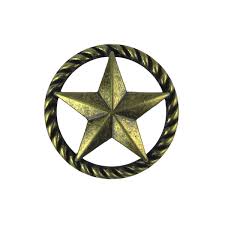 gold texas star kitchen drawer pull