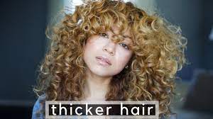 Youtube How To Make Fine Thin Curly Hair Look Thicker Joy Before Her112 589 Views 4 9k 68 Thin Curly Hair Thin Fine Hair Thick Hair Styles