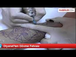 Diyanet Ten Dovme Fetvasi Son Ajans Youtube