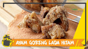 Check spelling or type a new query. Resep Ayam Goreng Lada Hitam Gurih Dan Renyah Youtube